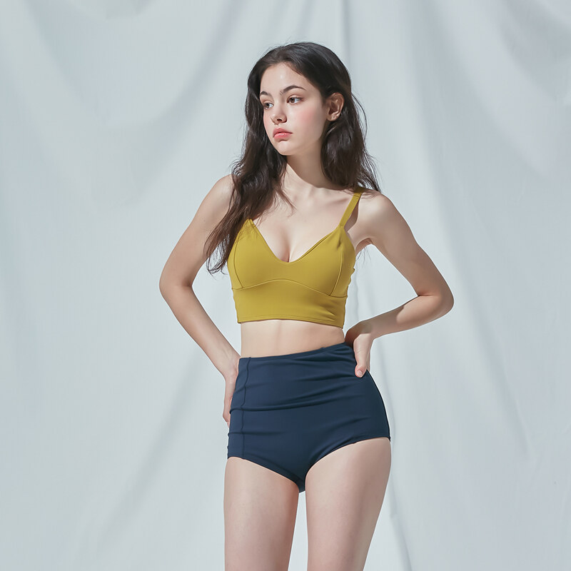 VIKINI VENDER ERICA HIGH WAIST BIKINI - OLIVE S