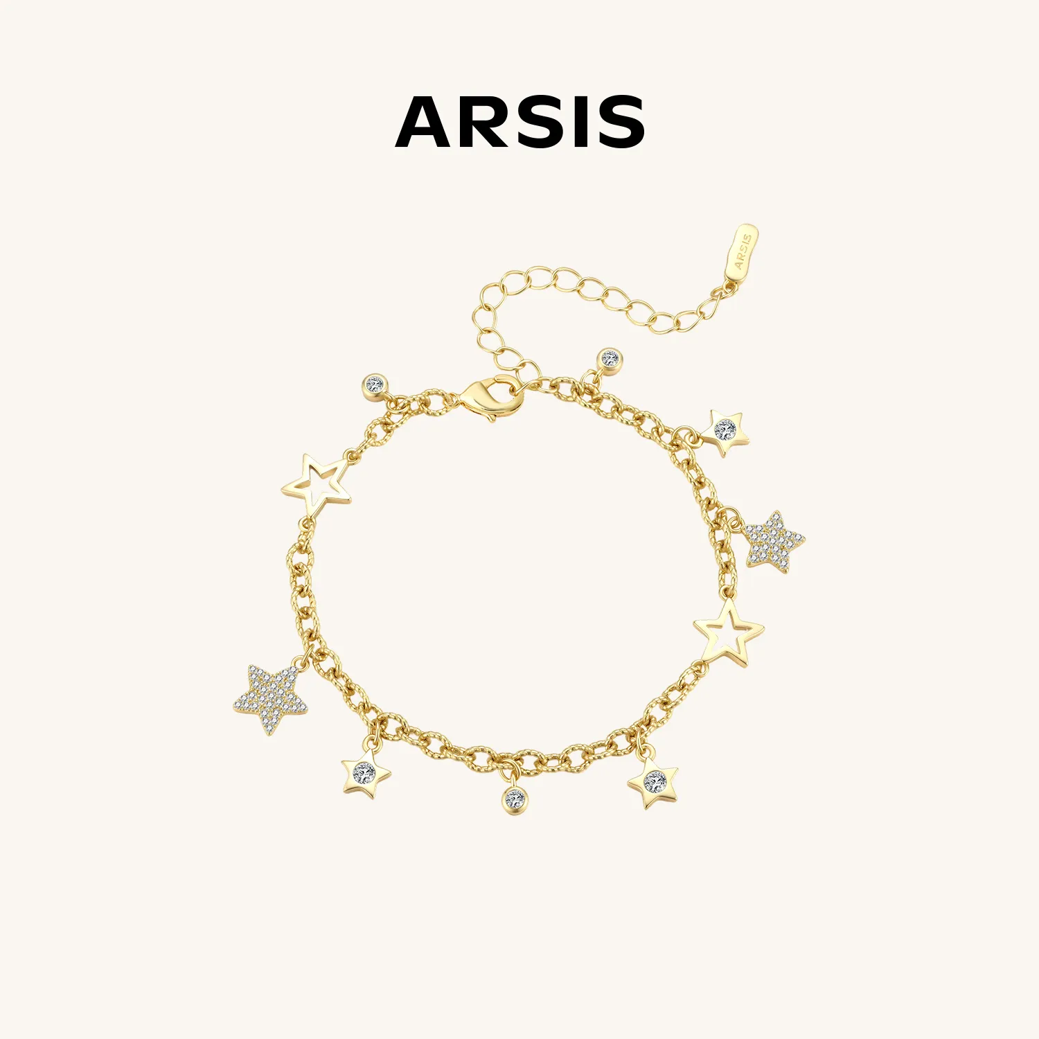 ARSIS 星空手链 金色