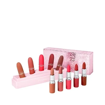 MAC魅可丝缎柔雾唇膏套装