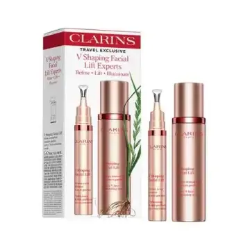 娇韵诗立体塑颜眼部及面部精华露套装