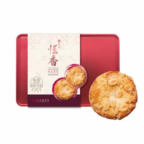 恒香迷你合桃酥饼干(12件装) 168g