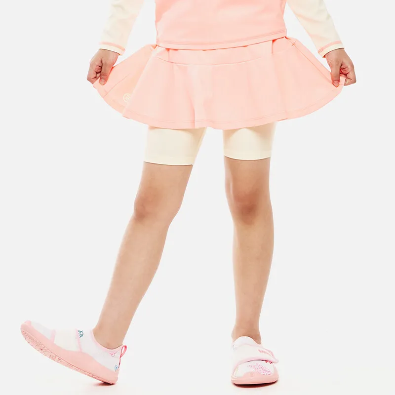 BARREL GIRLS ESSENTIAL HALF LEGGINGS SKIRT PINK