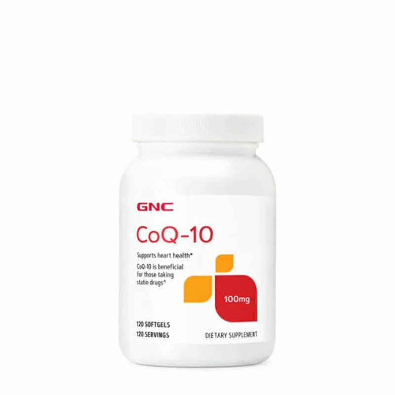 GNC CoQ10 100mg 120胶囊, CoQ10 100mg 120日份