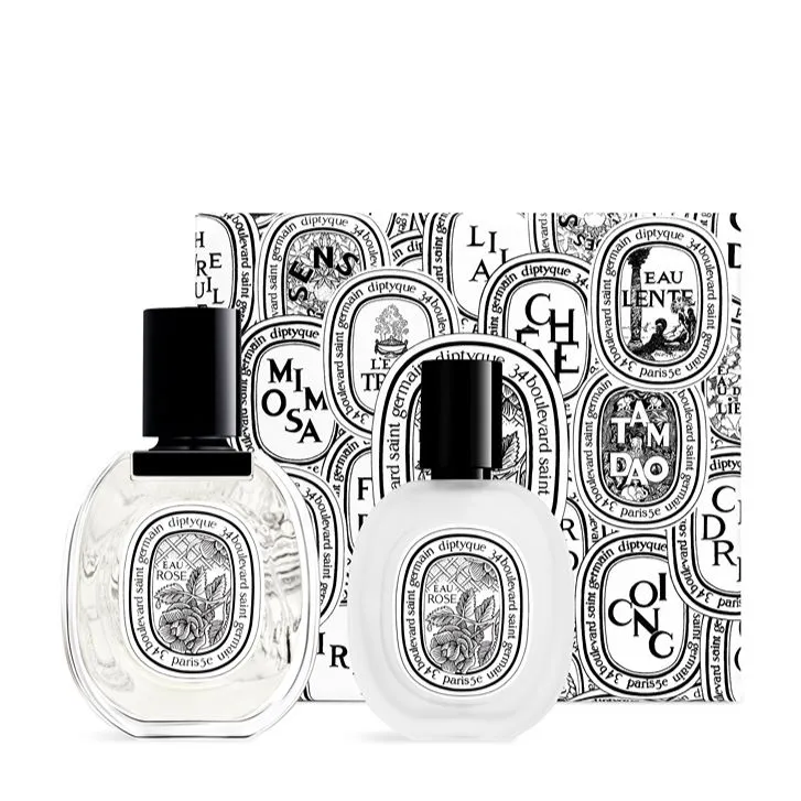 DIPTYQUE 玫瑰香调淡香水及发香喷雾礼盒