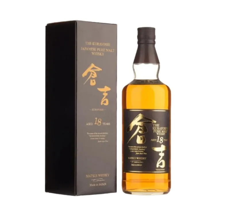 The Kurayosh 仓吉18年纯麦威士忌700毫升 | The Kurayoshi 18 YO Matsui Pure Malt Whisky 700ml