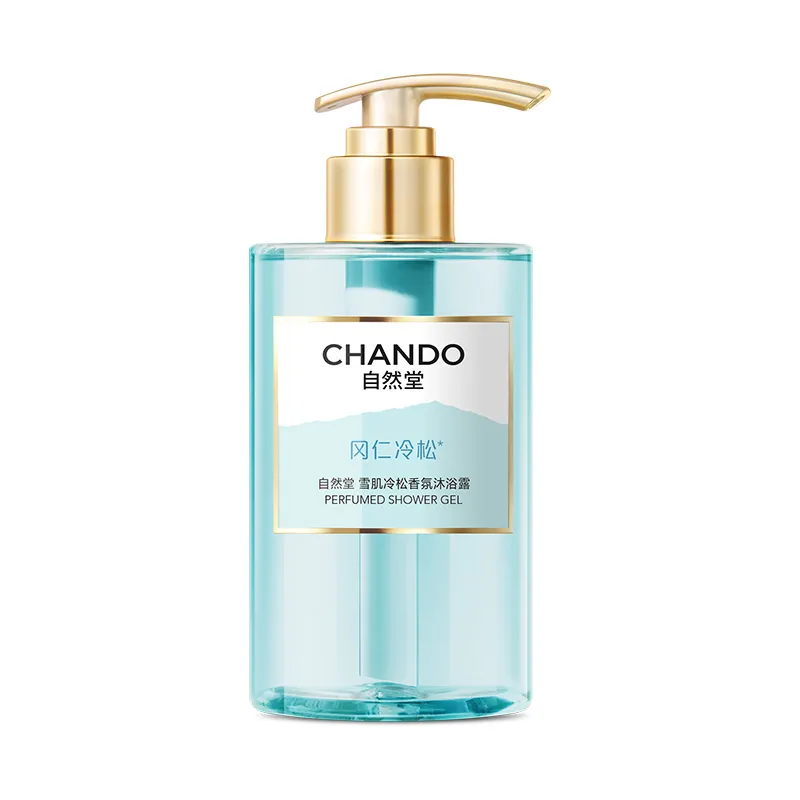CHANDO 自然堂 【清冷木质香】喜马拉雅香愈沐浴露 持久留香 400g