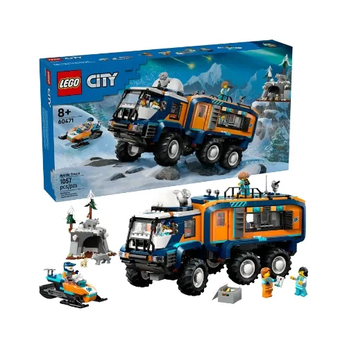 LEGO 乐高 城市系列极地探险实验室卡车-60471