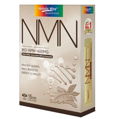 Holistic Way Bio-NMN 400 毫克 (3.5毫克 x 15包粉袋)