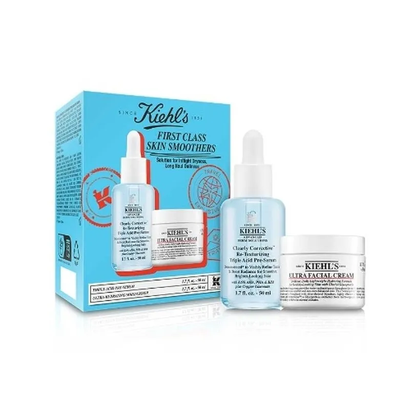 KIEHLS KIEHL'S科颜氏臻选焕滑美肌套装50ML+50ML