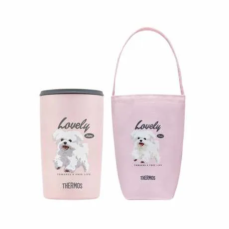 膳魔师 不锈钢随行杯 TCDP-400F DOG (PET) 415ml