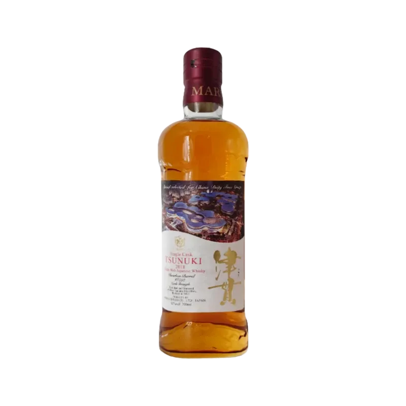 Mars 津贯威士忌博物馆专供波本桶单桶单一麦芽威士忌 700ml 62% vol