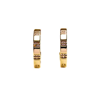 Lean On Me Gold Earrings