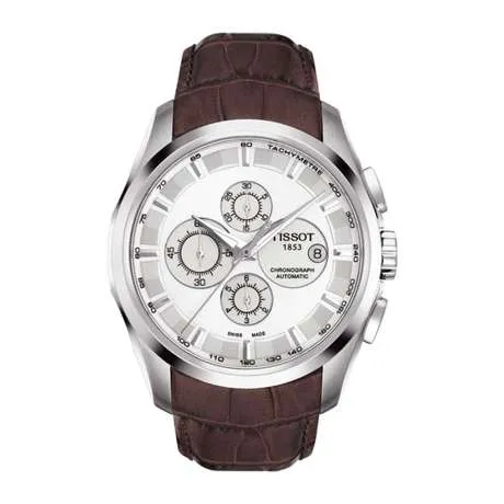 Tissot 天梭库图系列皮带自动机械男士腕表