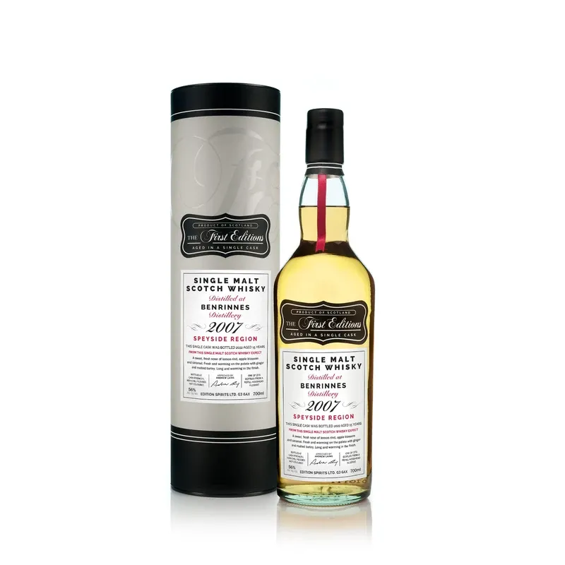 亨特梁FE本利林15年单一麦芽威士忌56%vol 700ml