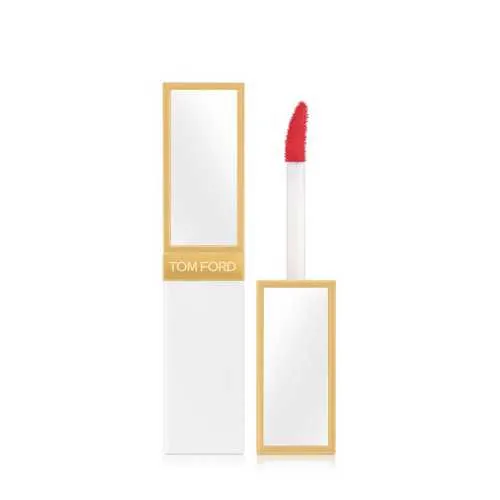 TOM FORD水光唇釉06 06斜阳 水光杏粉
