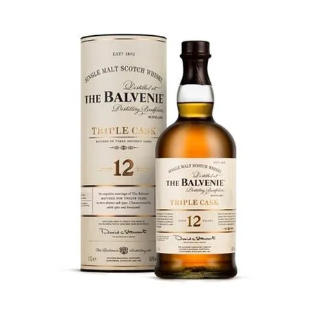 百富12年单一纯麦威士忌40%vol 1L