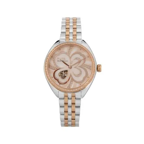 飞亚达四叶草精钢自动表