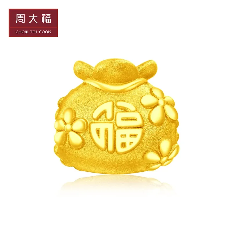 周大福24K黄金吊坠CTF56R40078495 E10065436