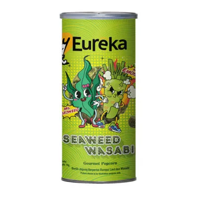 Seaweed Wasabi Popcorn 70g Can