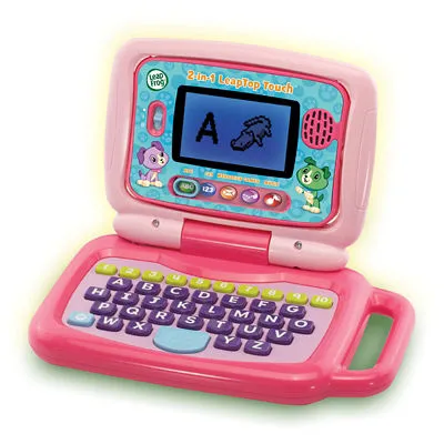 LeapFrog 2-In-1 Leaptop Touch - Pink