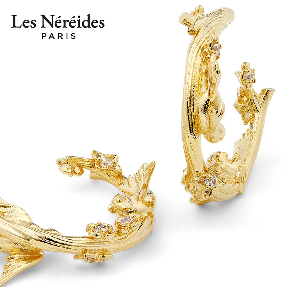 Les Néréides 【昆虫记】环形飞燕耳钉·灵动姿态｜自然精灵