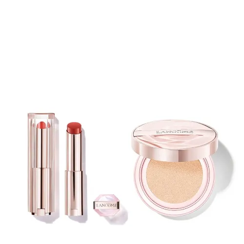 【兰蔻】是我亮采水唇膏42+是我三重精华气垫粉底液 W20