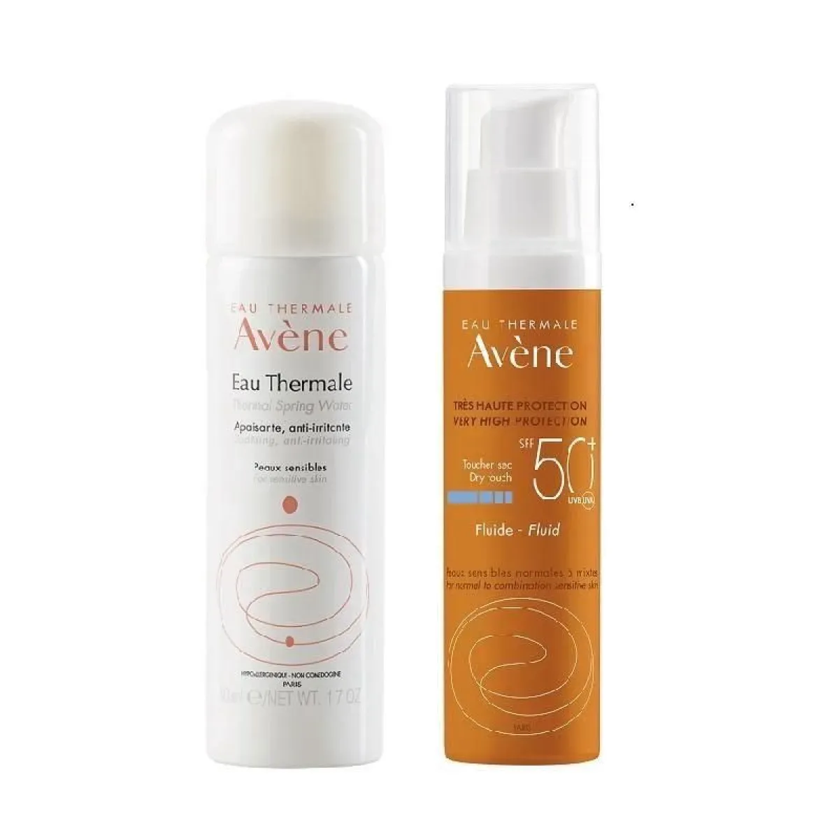 AVENE 雅漾抗敏舒缓护肤套装 50ml+50ml