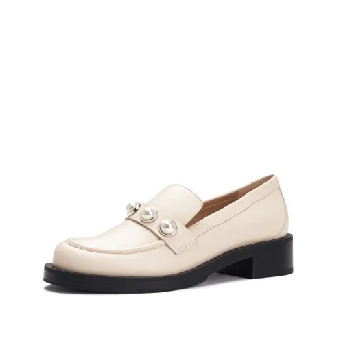 SW PORTIA BOLD LOAFER香草卡仕达牛皮乐福鞋