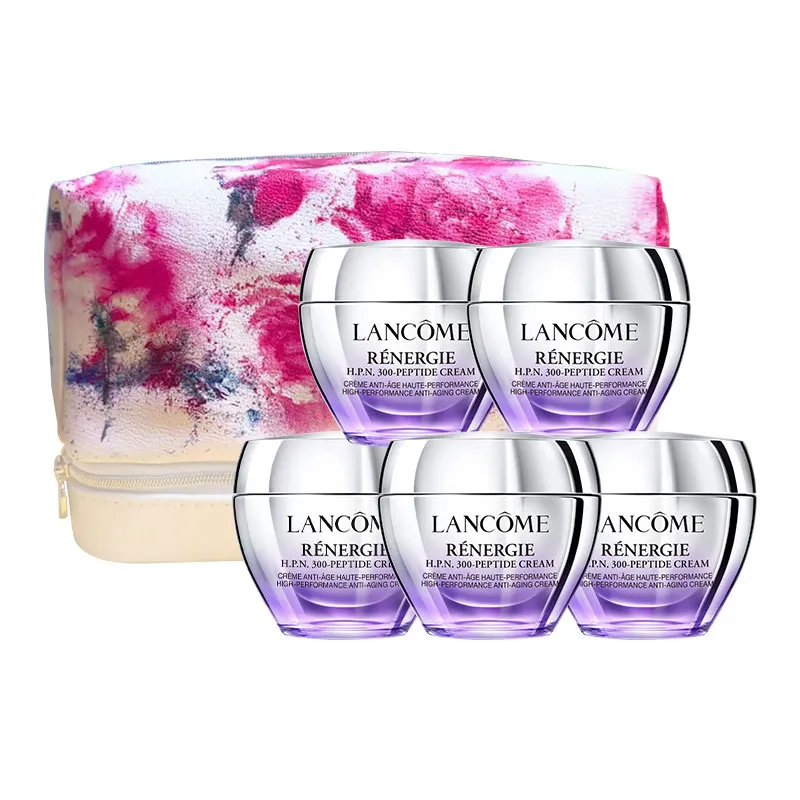 【小样特惠】LANCOME 兰蔻 百肽霜15ml*5【送化妆包】 套:套