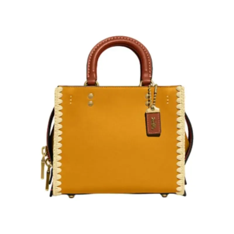 COACH蔻驰女士钩针编织ROGUE 20号手袋