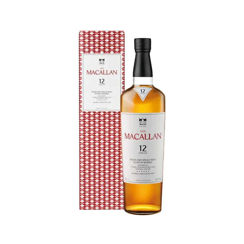 The Macallan 麦卡伦 12年双桶单一麦芽威士忌 700毫升 | The Macallan 12YO Highland Double Cask Single Malt Whisky 700ml