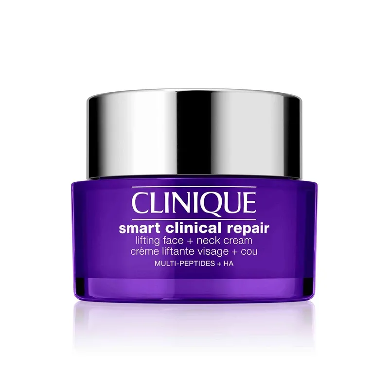 CLINIQUE倩碧弹力带面颈霜50ml 智慧专研抚纹面霜