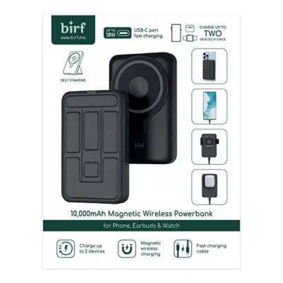 Birf 10000mAh 磁性移动电源