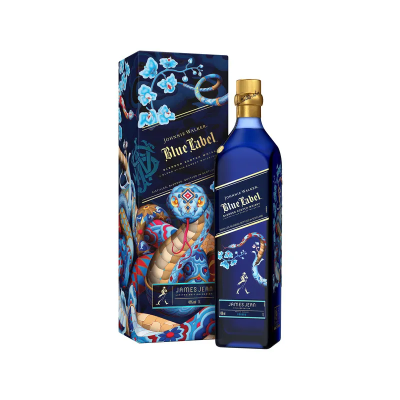Johnnie Walker 尊尼获加 蓝牌苏格兰威士忌蛇年限量版 750毫升丨Johnnie Walker Blue Label Lunar New Year Limited Edition - Year of the Snake 2025 750ml