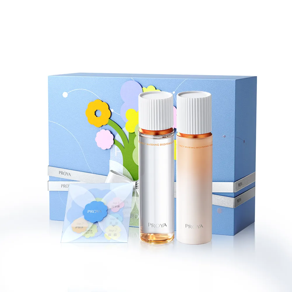 PROYA 珀莱雅 【520情人节送礼】双抗水乳 双抗水特证版160ml+双抗乳特证版120ml+礼盒+贺卡小礼包