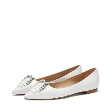 STUART WEITZMAN 斯图尔特韦茨曼女士休闲鞋PEABF-WHT-SMO-37.5W 白色