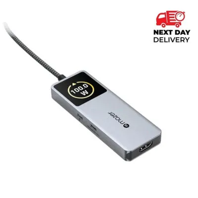 Mazer Infinite Hub Ai USB C Hub 6in1 with Smart Display