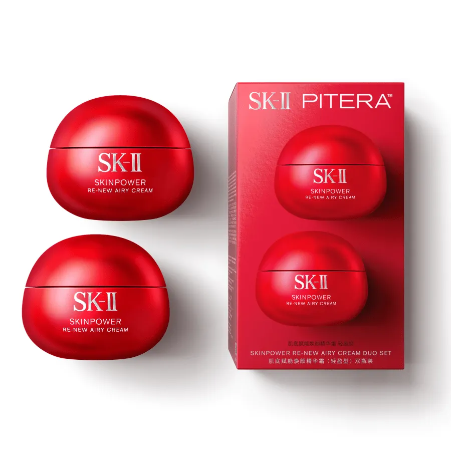 SK-II 肌底赋能焕颜精华霜（轻盈型）套装