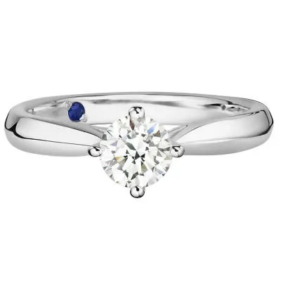 Star Promise Lab-Grown Diamond White Gold Ring