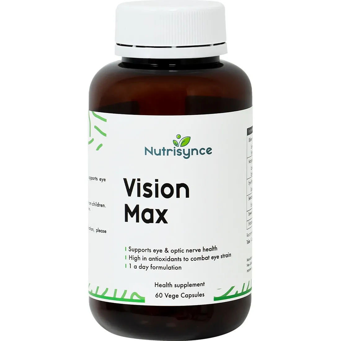Nutrisynce Vision Max 60粒素食胶囊