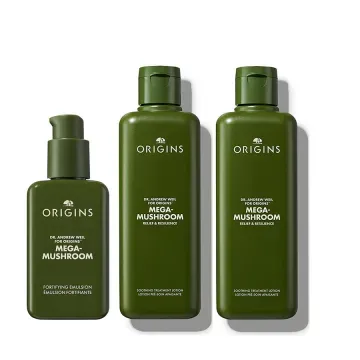 【组合商品】悦木之源灵芝薄皮修护水乳囤货组 焕能强韧精华水200ml*2+灵芝焕能强韧乳100ml