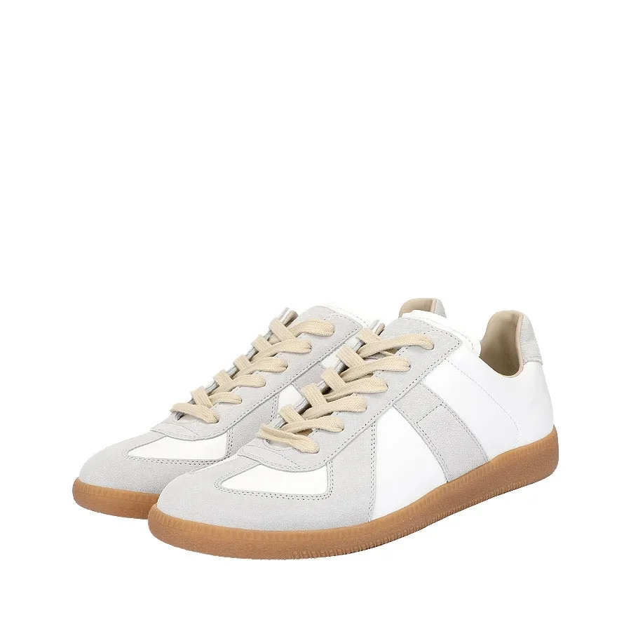 Maison Margiela 梅森马吉拉Replica 皮革绒面革女士运动鞋 35