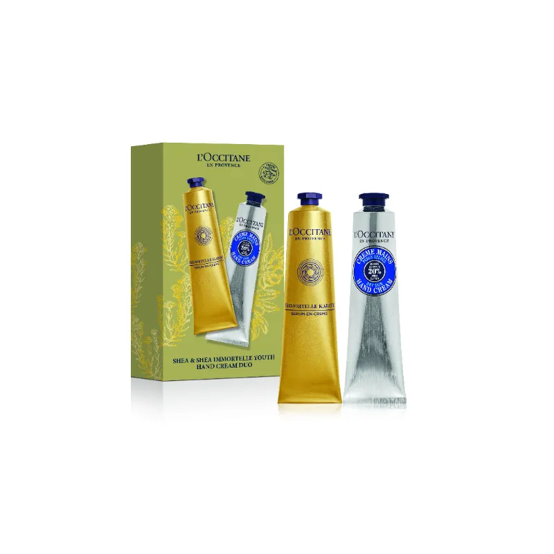 L'OCCITANE欧舒丹乳木果及乳木果蜡菊润手霜75ml*2