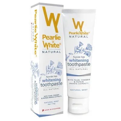 Pearlie White 全天然美白牙膏 110g