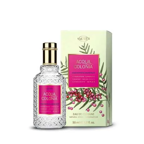 【特卖】4711爽露怡然自乐粉红胡椒葡萄柚香型古龙水 50ml/瓶