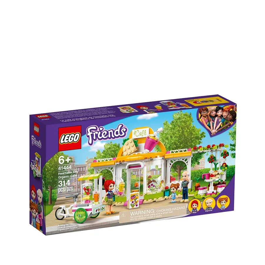 LEGO 乐高心湖城有机咖啡厅拼插玩具