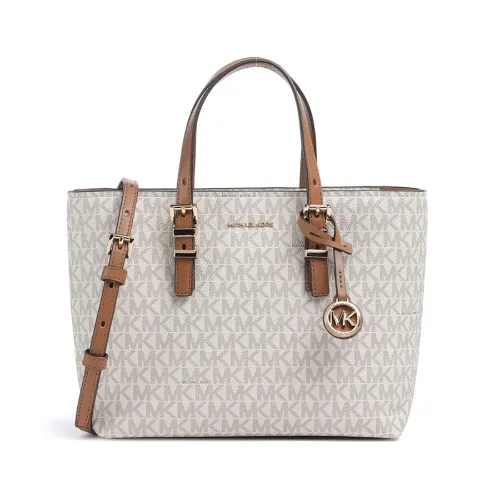 Michael Kors 迈克高仕女士单肩背包32S6GQNC0L-149 89.4%涂层帆布/9.6%聚酯纤维/1%聚氨酯(装饰除外) 香草色