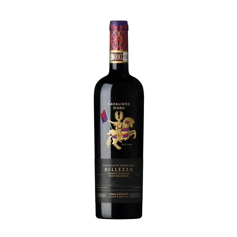 Cavaliere D'Oro 黄金骑士 经典基安蒂贝莱扎红葡萄酒 750毫升 | Cavaliere D'Oro Bellezza 750ml