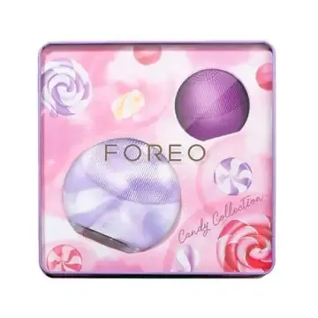 FOREO露娜迷你洗脸仪-紫色棉花糖净肤套装