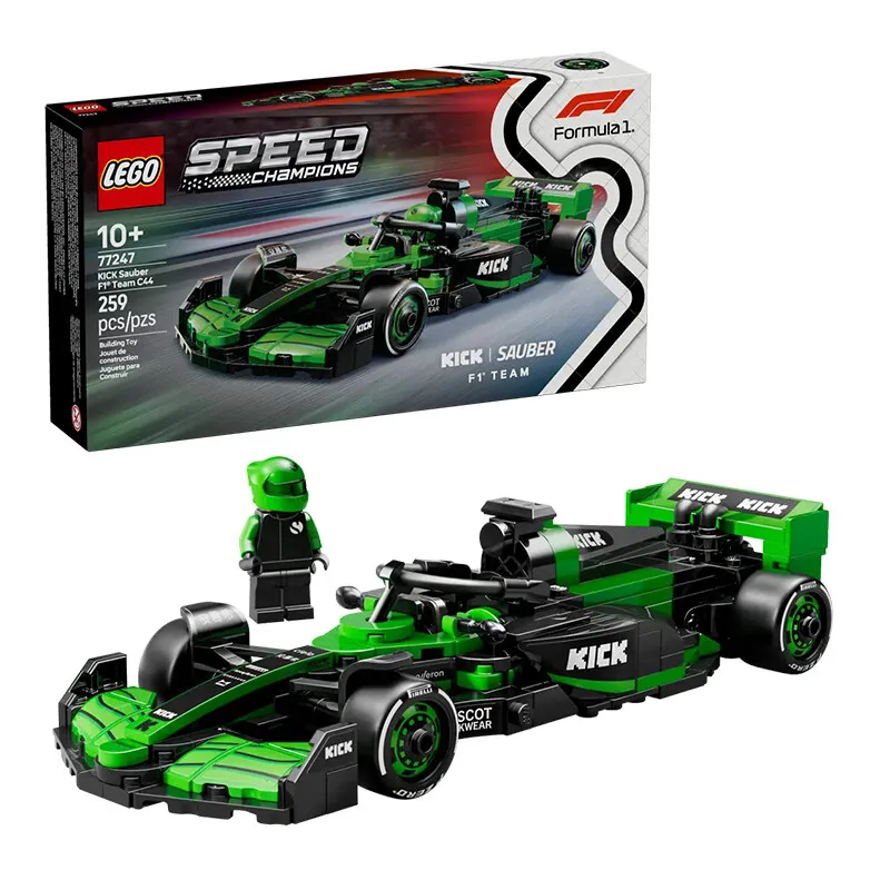 LEGO 乐高 KICK 索伯 F1(R) 车队 C44 赛车-77247
